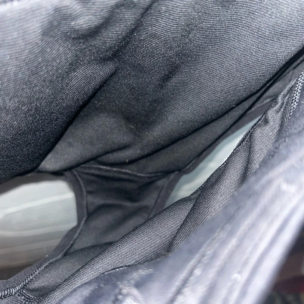 lululemon athletica Black and White Patterned Athletic Shorts - Picture 3 of 5